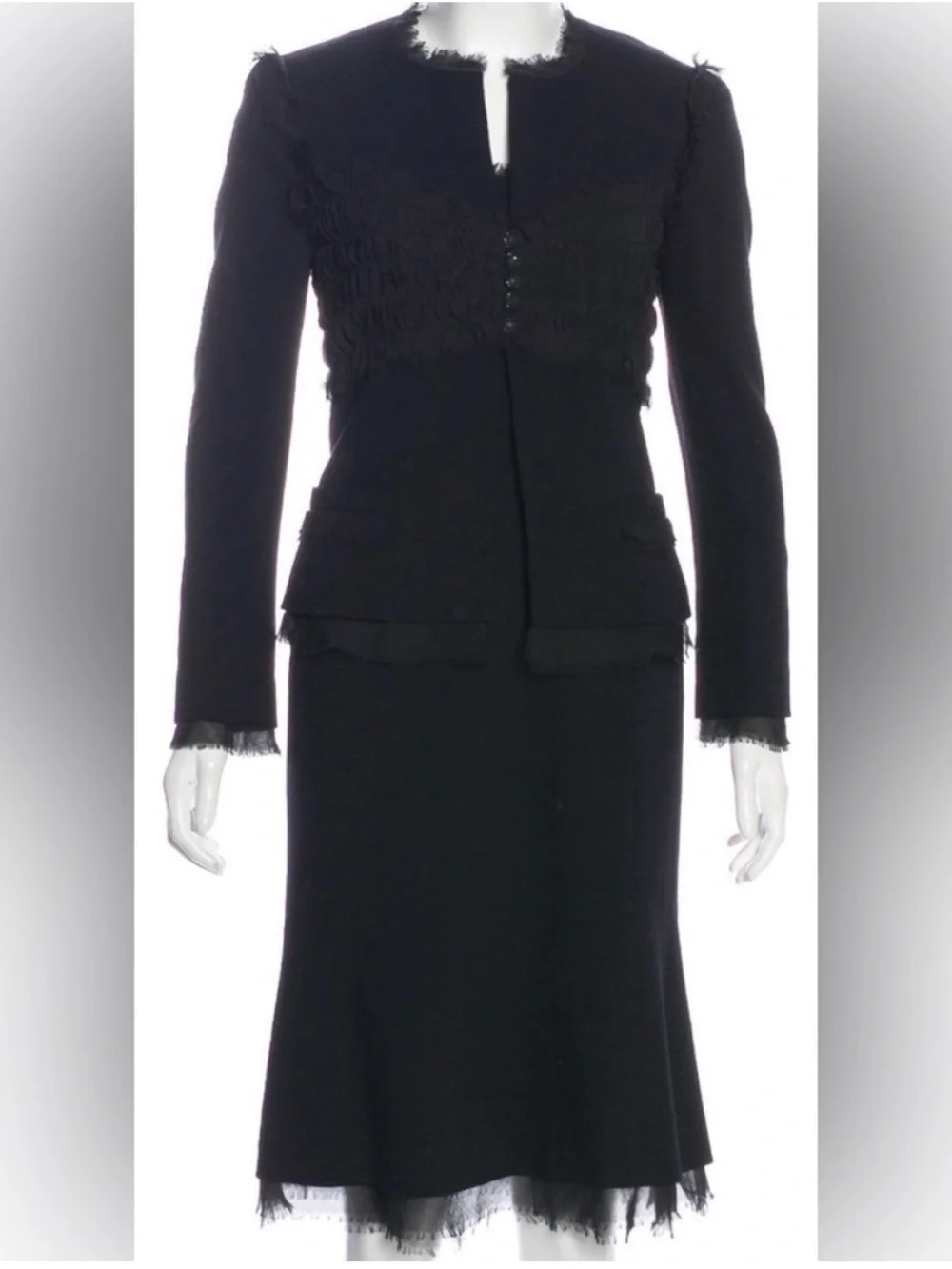 Chanel dress and blazer